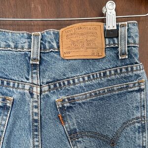 Levi's Vintage Orange Tab Straight Blue Jeans